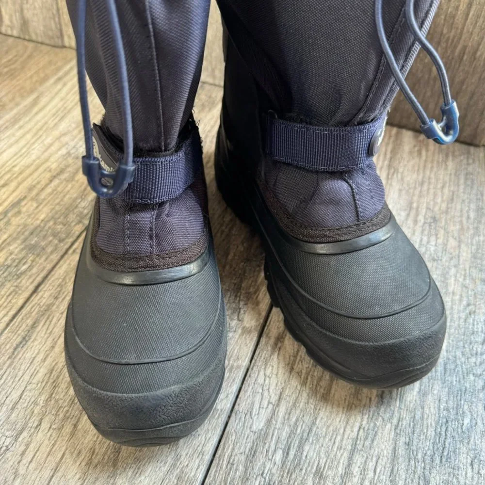 Kamik Kids' Rocket Waterproof Insulated Winter Boots Black Size 3 UNISEX